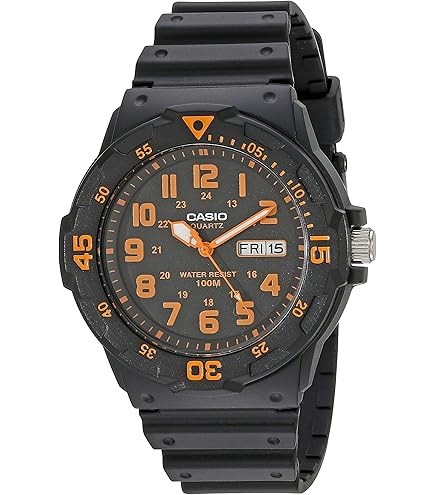 Casio MRW-230H-1E1VCF Orologio Uomo Al Quarzo Con Lunetta Girevole E Cinturino In Resina - 2