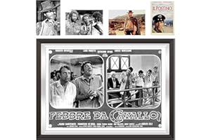 Papiarte Poster Stampe da Parete Vintage Cinema Italiano – Quadri Camera da Letto, Cucina, Soggiorno per Arredamento Casa, Ideale come Decorazioni Senza Cornice 21x30 (Cinema Italiano #17)