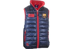 Fc Barcelone Daunenjacke ohne Ärmel, Barca, offizielle Kollektion, Erwachsenengröße, Herren