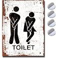 Cartello In Metallo Vintage Con Bradipo E Scritta 'Remember To Wipe' - Decorazione Da Parete Ironica Per Bagno, Ufficio, Bar, Garage - 20x30 Cm