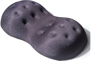 BRILA Luksusowa ergonomiczna podkładka pod nadgarstek - pianka z pamięcią kształtu podkładka pod nadgarstek podkładka strażnik do komputera laptopa biura pracy PC mysz do gier