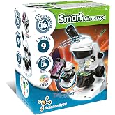 Science4you - Microscope for Children +8 Years Old - Chemistry Lab: Microscope with Smartphone Holder and Prepared Samples -