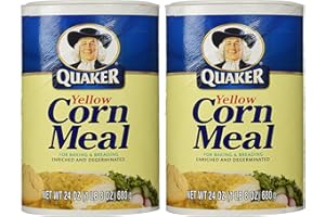 Quaker Yellow Corn Meal 24 oz pack of 2