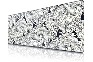 TITANWOLF - Tapis de Souris Gaming XXL 1200x400mm - Mouse Mat Extra Large XXXL 120x40 cm – sous-Main Bureau Gamer en Tissu - Haute précision et Vitesse - pour Souris et Clavier Roccat Razer Logitech