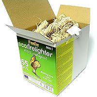 Feniks Kaminanzünder 55pcs. in der Box, für Kamin, Öfen, Grills und Lagerfeuer …