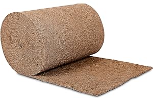 Natursache Kokosmatte Meterware 0,5m x 5m, Winterschutz, mit Latex Beschichtung