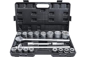 BGS Diy 1202 | Juego de llaves de vaso | entrada 20 mm (3/4") | 19 - 50 mm | 20 piezas