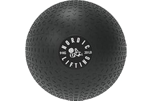 ‎NORDIC LIFTING Nordic Lifting Schwerer Slamball - Griffiger Fitness Gewichte Ball für Core-Training