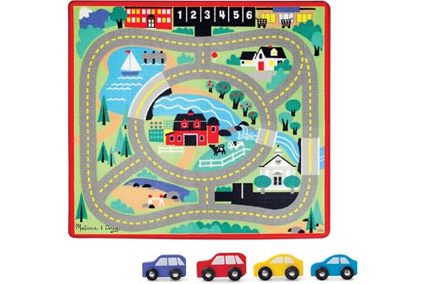 Melissa & Doug- Tapis De Routes Urbaines, 19400, Multicolore