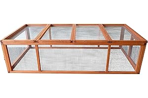 point-zoo Kleintierstall Hasenstall Freigehege 181x90x48,5cm