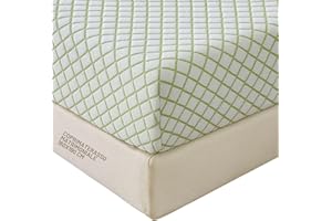 SONIT HOME DECOR SONIT - Copri Materasso Matrimoniale 160x190 cm con Angoli Elasticizzati 1 Pz - Coprimaterasso Verde