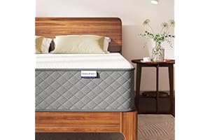 MOLPHIT Materasso Matrimoniale 160x190 Altezza 20cm con certificazione OEKO-TEX, Materasso Memory Medio Rigido, Materassi a Molle e Schiuma, Materassi Ergonomico Sostenuto, Elevata Traspirabilità