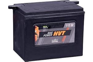 intAct - Bike-Power HVT-07, CHD4-12 Batería de Moto AGM 12V 30Ah 350A (ES), batería AGM para Scooter, Moto, Quad, Tractor de césped y Muchos más, batería sin Mantenimiento y a Prueba de Fugas