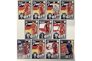 Topps Match Attax 101 2020-21 20/21 ALL 11 BAYERN MUNICH BASE CARDS inc LEWANDOWSKI