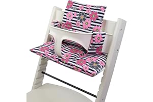 BABYS-DREAMS Cuscini per seggiolone per bambini Stokke Tripp Trapp, cuscini sostitutivi, 20 colori a scelta, 2 pezzi