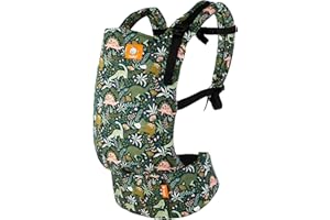 Tula Free-to-Grow Zaino portabebe neonato, marsupio ergonomico, portabebe evolutivo, 3,2-20,4 kg, Land Before Tula