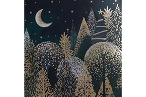 MACMILLAN CANCER SUPPORT Macmillan Winter Forest Charity Christmas Cards – Pack of 10 Luxury and Eco-Friendly Christmas Cards. Made in the UK.