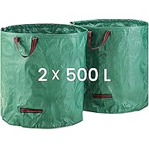 Sacs à Déchets De Jardin Réutilisable Sacs De Jardin Avec Poignées Pour