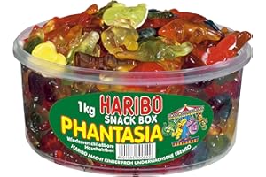 Haribo Phantasia pudełko z przekąskami 150 sztuk (1 kg)