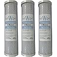 Reverse Osmosis System 10" Carbon Block Water Filter Cartridges (Box of 3)