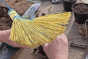 MAAJ Holland Bross, Rice Straw Hand Brush Like Grandma's Times, Made in Germany