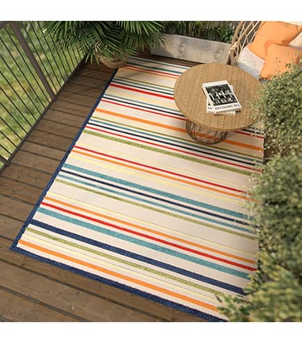 Buitenkleed - Balkon, Terras, Keuken Tapijt - Meerkleurig/Groen Buitenkleed - Balkon, Terras, Keuken Tapijt - Meerkleurig/Groen