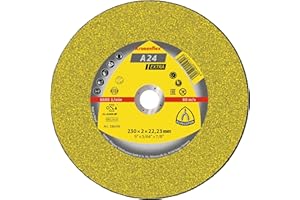 Klingspor A 24 EX Disque à tronçonner 125 x 2,5 x 22,23 mm gekrümmt 25 pièces