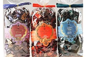 SiL Interiors Set Of 3 Pot Pourri Fragrance Bags - Lavender Rosemary, Rose, Ocean Breeze