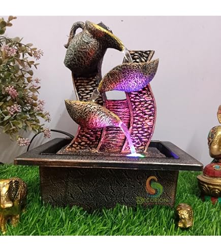 Adiyogi Water Fountain Indoor Water Fountain Lord Shiva Statue