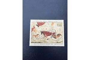 Timbre France 1968. Collection Art Peinture n 1555 Neuf sans charnière. Lascaux