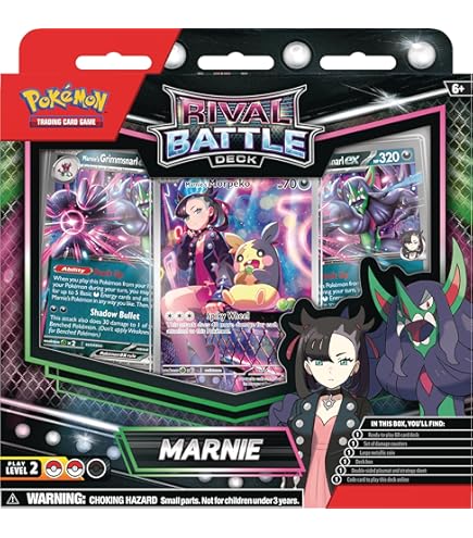Pokémon | Marnie Premium Tournament Collection | Card Game | Ages