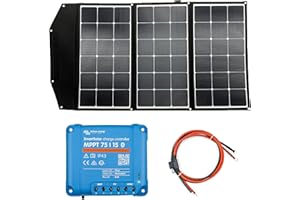 WATTSTUNDE WS200SF-HV SunFolder+ 200Wp Solartasche Variationsset Victron SmartSolar 75/15 (200 Watt High Voltage)