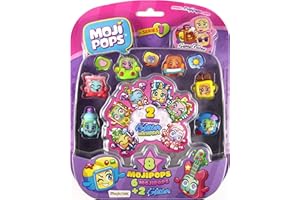 MEGABLEU MojiPops 1 - Blister 8 Figurines Glitter Surprise