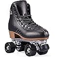 PAPAISON Roller Skates for Women and Men, Deluxe 2 Layer Microfiber Leather Double Row-Classic Roller Skates for Girls, Professional Outdoor Indoor Quad-Skates for Kids & Adults…