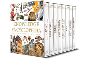Knowledge Encyclopaedia Boxed Set 8 Paperback Books For Kids Age Group 10+