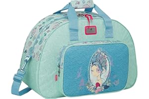 SANTORO Safta M219, Bolsa De Deporte Unisex Niños, Azul/verde, Talla Única