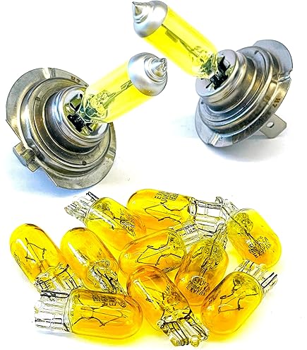 Jurmann H1 100W Gelb Scheinwerfer - 2x Halogen Lampen Golden Vision Für Off-Road