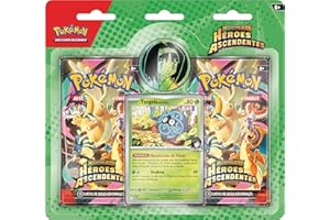 Pokémon: Megaevolution-Ascending Heroes Erika Collection (1 Holographic Promotion Card, 1 Coin and 2 Upgrade Envelopes)