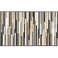 Wash+Dry Tappeto Mikado Stripes 35x75cm: Lavabile, Per Interni/Esterni, Anti-scivolo