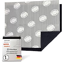 Filtro A Carboni Attivi Per Cappa Falmec Tipo 3 - 21.2x23.5 Cm, Modello F52 - Foto 10