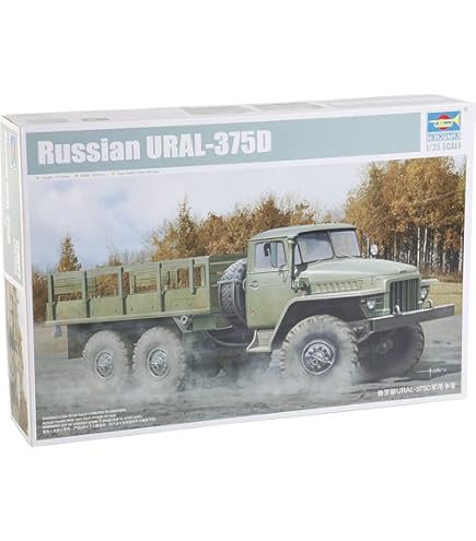 TRUMPETER　Russian URALー4320 Truck 1/35 Trumpeter Russian URAL-4320 Truck - Squadron.com