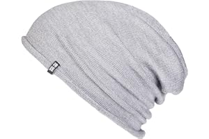 Enter the Complex® Leichte Merino Mütze, Einlagig Gestrickte Slouch Beanie, 100% Merino Wolle, Damen und Herren, Weitere Farben