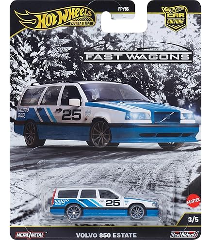 ミニカー Hot Wheels Volvo 240 Drift Wagon HOT WHEELS Volvo 240 Drift Wagon Srebrny NOWY UNIKAT
