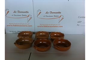 le terrecotte di cassiano fabio TEGAMINI in Terracotta CM 14 da Forno