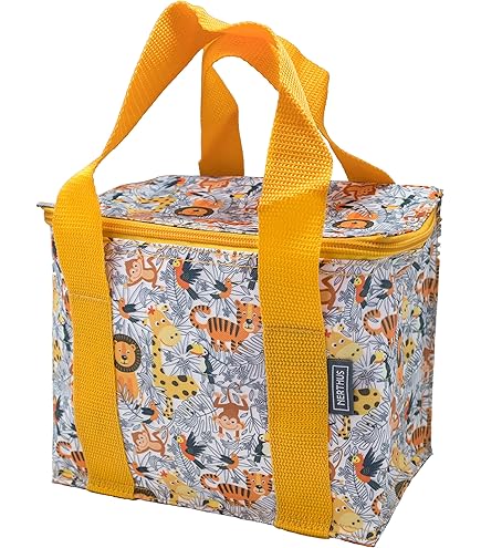 Mnsruu Sac à Déjeuner Isotherme Pour Femme Et Enfant Motif Fleurs