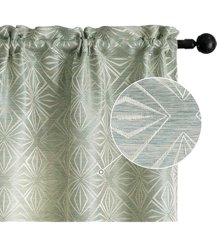 Tende Oscuranti Girasole: 2 Pannelli Effetto Metallizzato Per Camera E Soggiorno - Tessuto Isolante Luce E Rumore, Con Tasca Per Asta - Foto 12