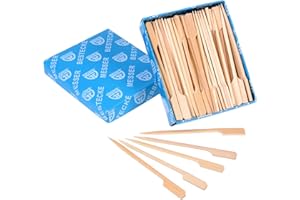 GRÄWE Lot de 100 brochettes en bambou