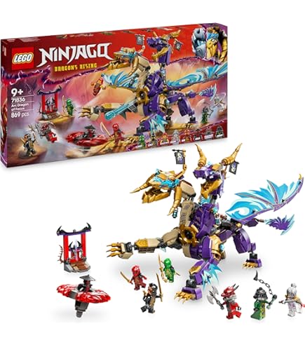 真心まん Lego Ninjago Set of 3: 71790 Imperial Dragon Hunter Hunting Dog