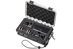 STARDRONE Étui Rigide Étanche pour DJI Osmo Action 5 Pro/Action 4 Premium Hard Travel Carry Bag Protection pour Accessoires Aventure Combo