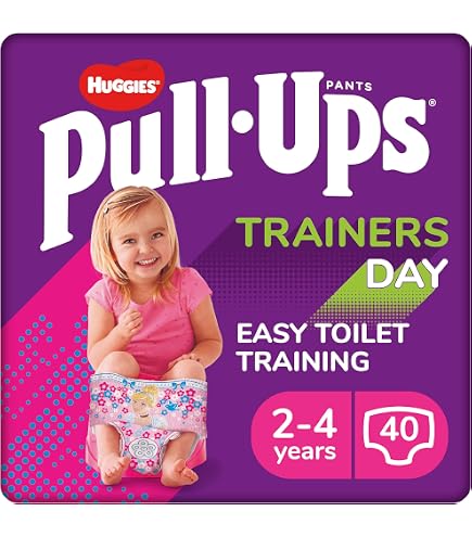 【海外品】Huggies Pull-ups 6T-7T おむつ 21枚入 Huggies Pull-Ups Unisex Day Time Training Nappy Pants, Size 6, 20